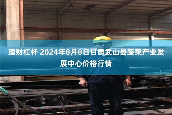 理财杠杆 2024年8月8日甘肃武山县蔬菜产业发展中心价格行情