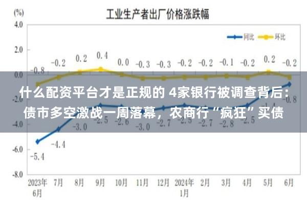 什么配资平台才是正规的 4家银行被调查背后：债市多空激战一周落幕，农商行“疯狂”买债