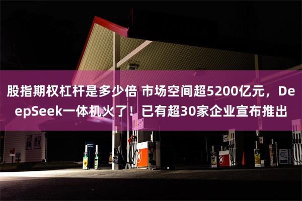 股指期权杠杆是多少倍 市场空间超5200亿元，DeepSeek一体机火了！已有超30家企业宣布推出